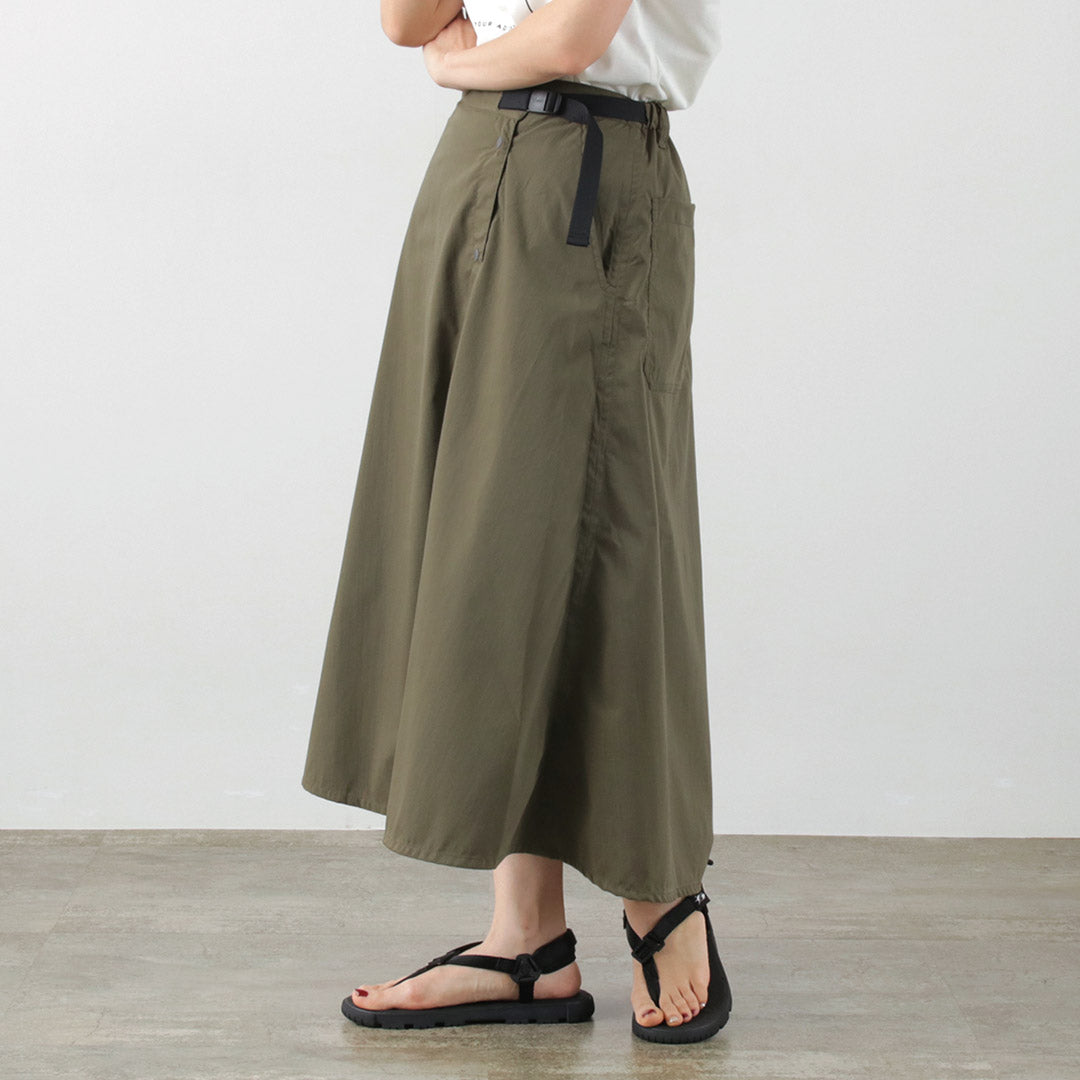 【30%OFF】NANGA(ナンガ) ヒノック リップストップ ラップ スカート