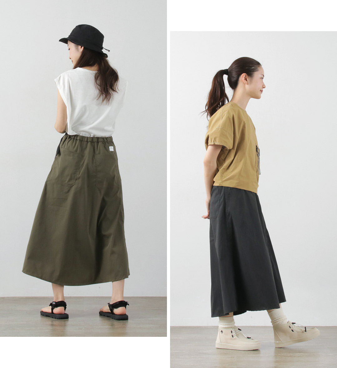 【30%OFF】NANGA(ナンガ) ヒノック リップストップ ラップ スカート