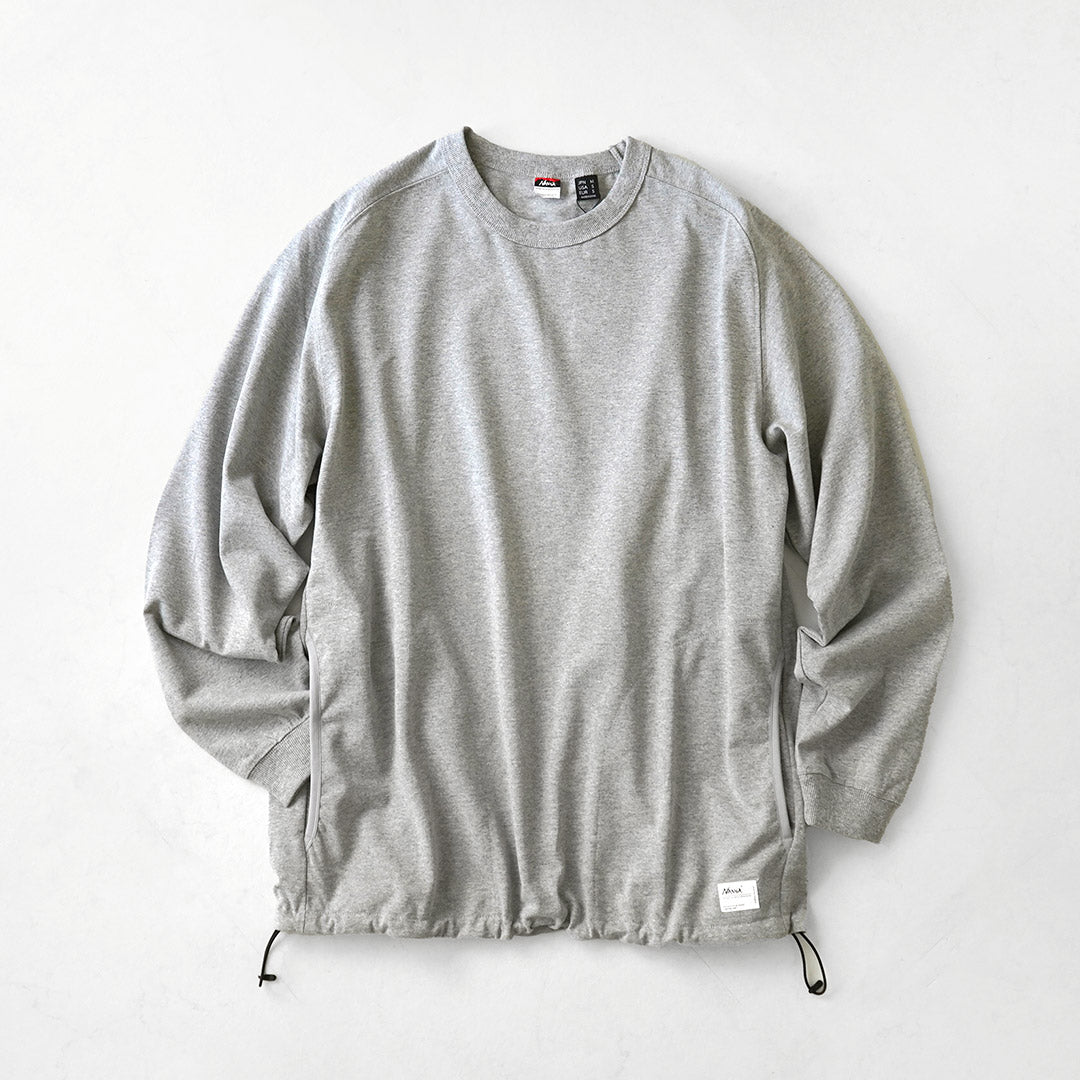 NANGA(ナンガ) エコハイブリッド オーバーサイズ ロングスリーブTシャツ