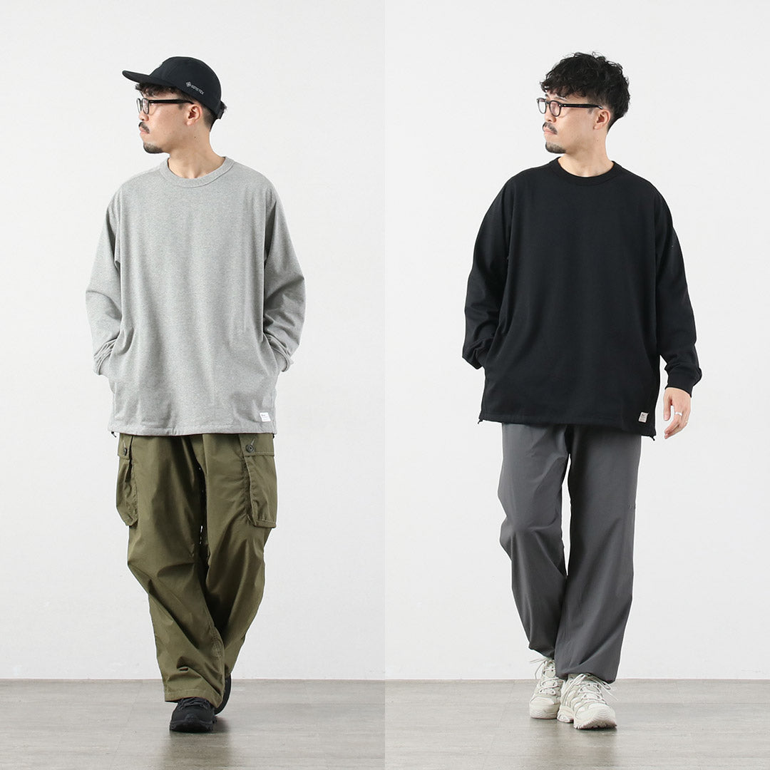 NANGA(ナンガ) エコハイブリッド オーバーサイズ ロングスリーブTシャツ