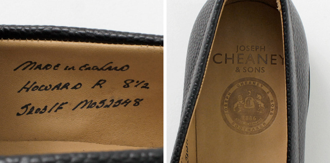 JOSEPH CHEANEY(ジョセフチーニー) ハワード R コインローファー グレインカーフ