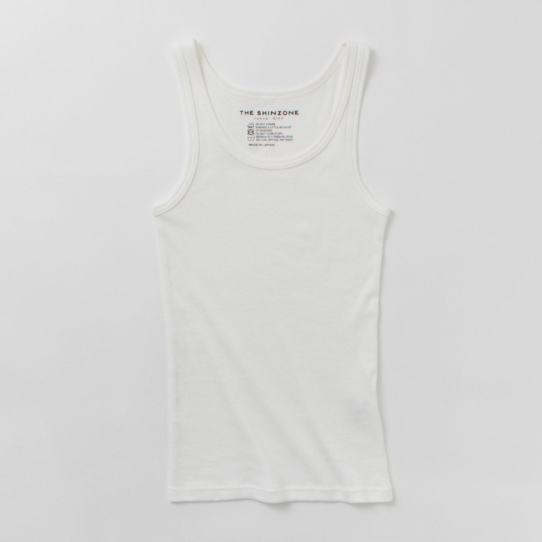 SHINZONE(シンゾーン) リブタンクトップ B00MSCU05