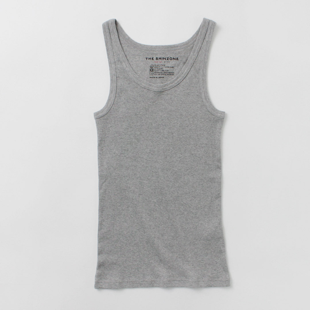 SHINZONE(シンゾーン) リブタンクトップ B00MSCU05