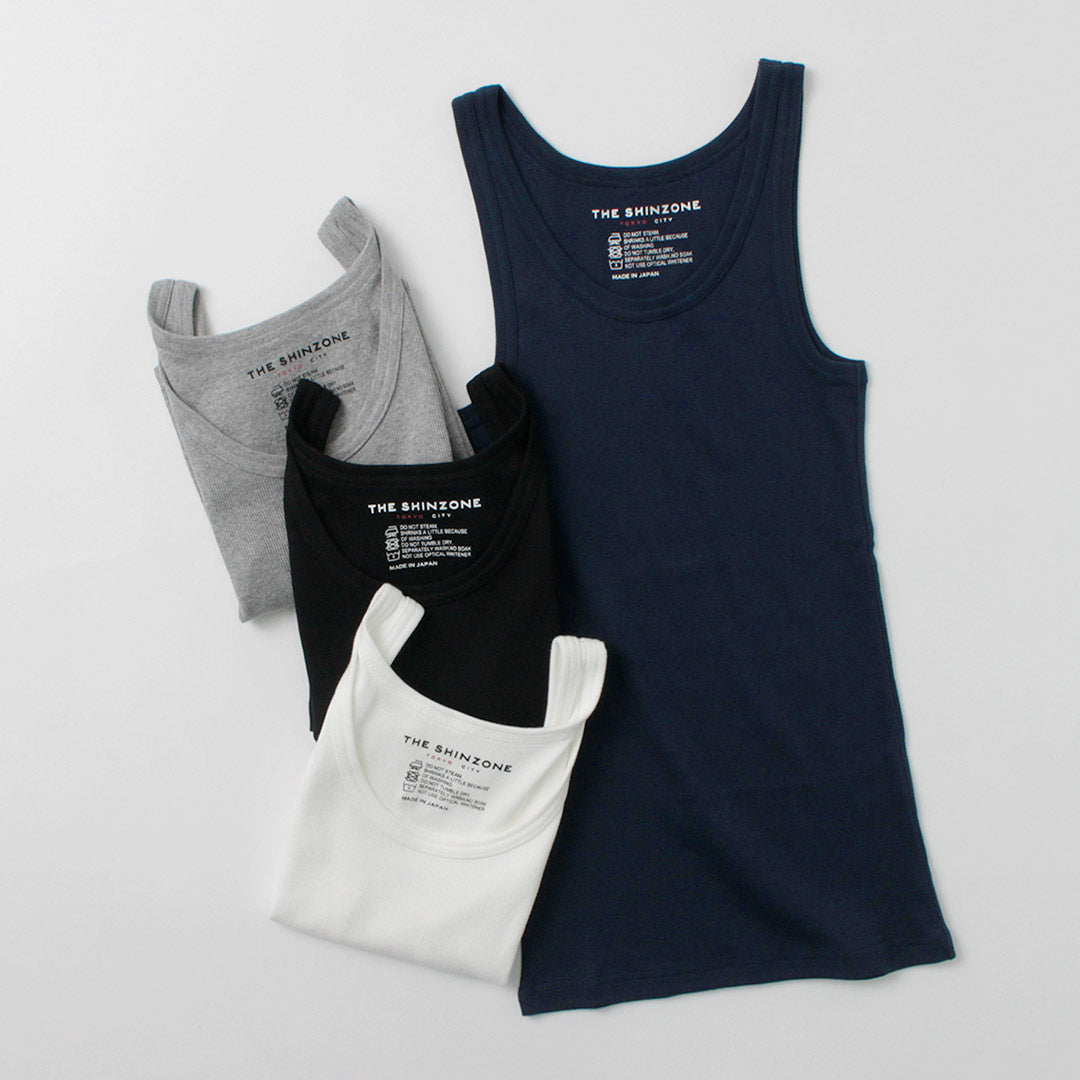 SHINZONE(シンゾーン) リブタンクトップ B00MSCU05