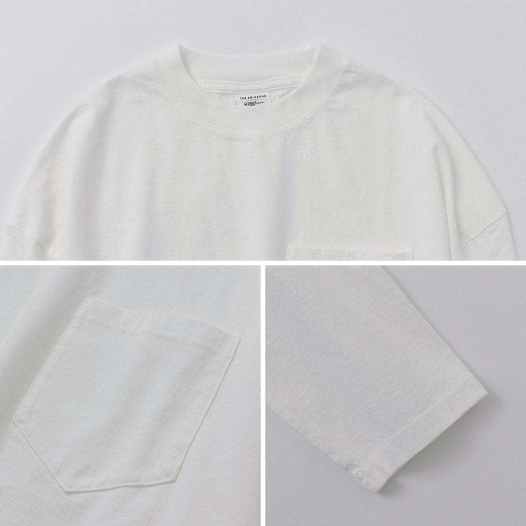 SHINZONE(シンゾーン) サイドスリット ロングスリーブTシャツ 24SMSCU02
