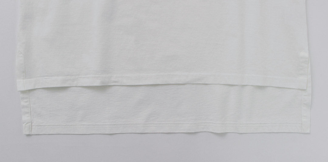 SHINZONE(シンゾーン) サイドスリット ロングスリーブTシャツ 24SMSCU02