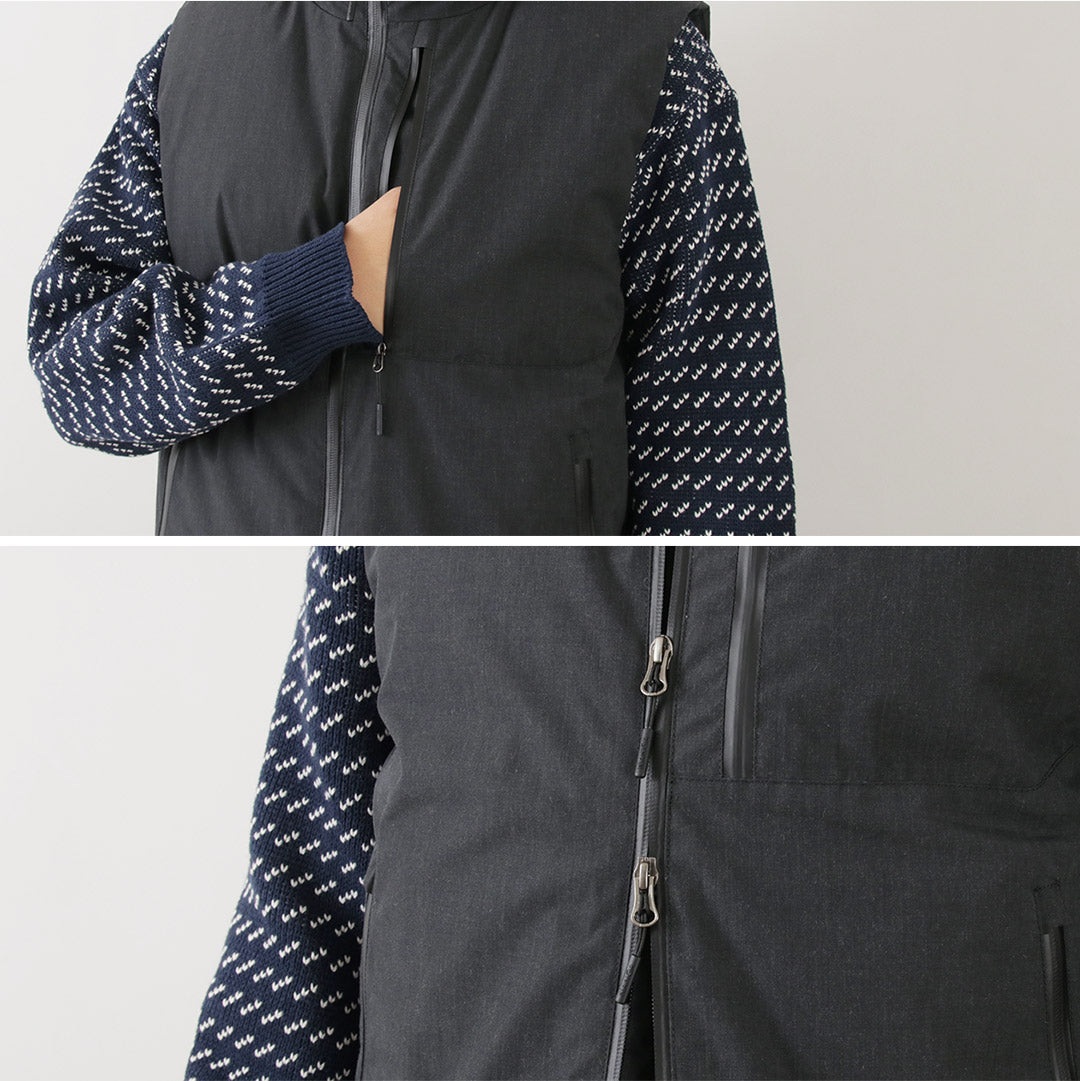 【50%OFF】NANGA(ナンガ) 別注 HINOC ヒノック スタンドダウンベスト