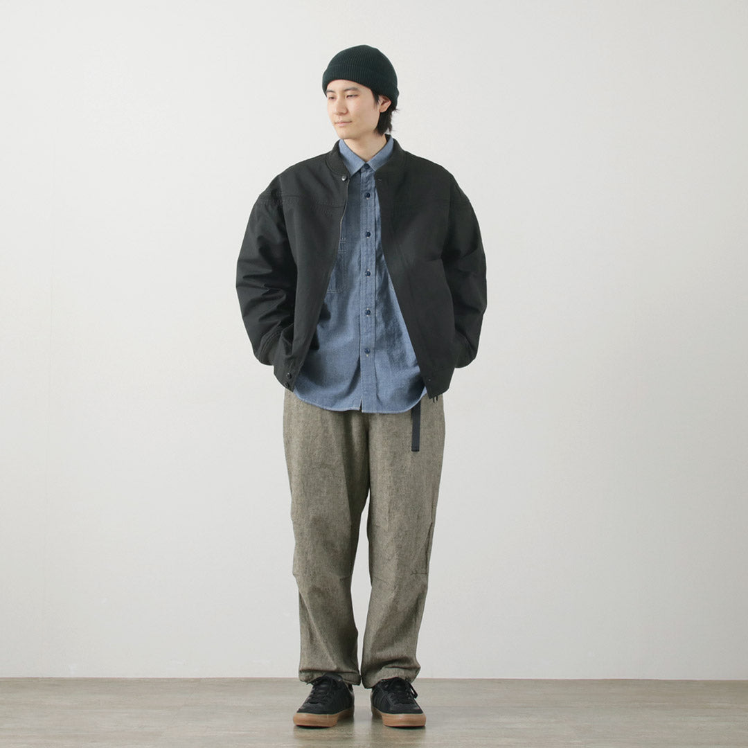 【30%OFF】ILL ONE EIGHTY(イルワンエイティー) シャンブレー ワークシャツ