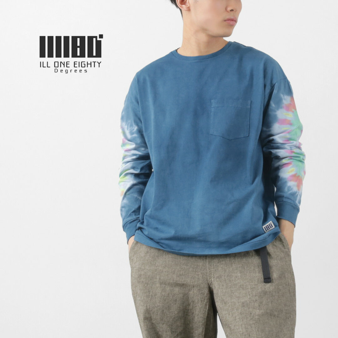 ILL ONE EIGHTY(イルワンエイティー) タイダイ ロングスリーブTシャツ