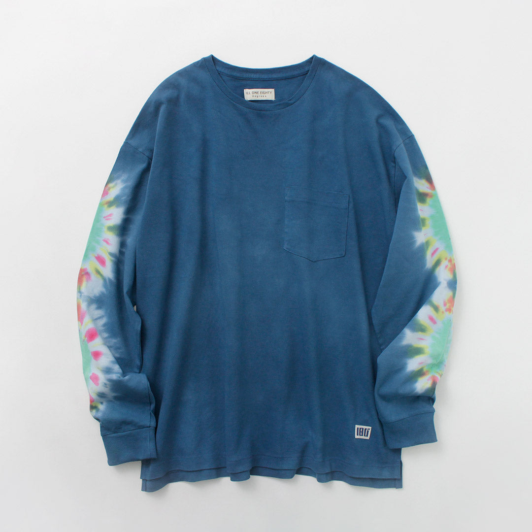 ILL ONE EIGHTY(イルワンエイティー) タイダイ ロングスリーブTシャツ