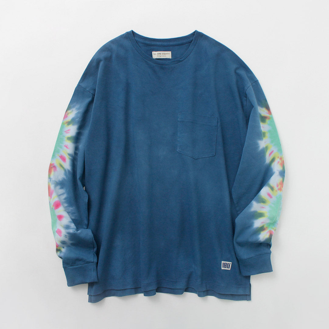 ILL ONE EIGHTY(イルワンエイティー) タイダイ ロングスリーブTシャツ