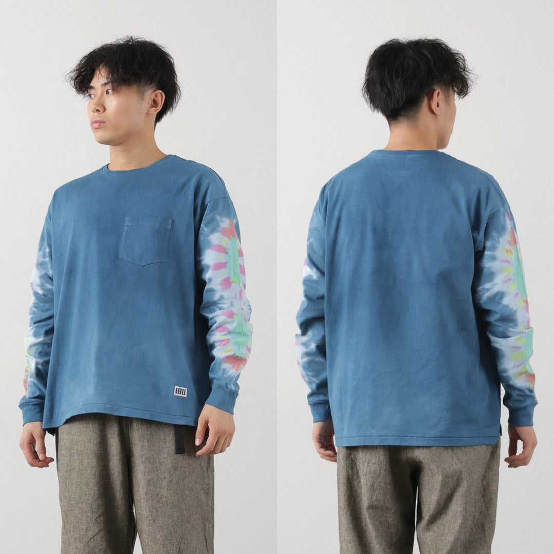 ILL ONE EIGHTY(イルワンエイティー) タイダイ ロングスリーブTシャツ