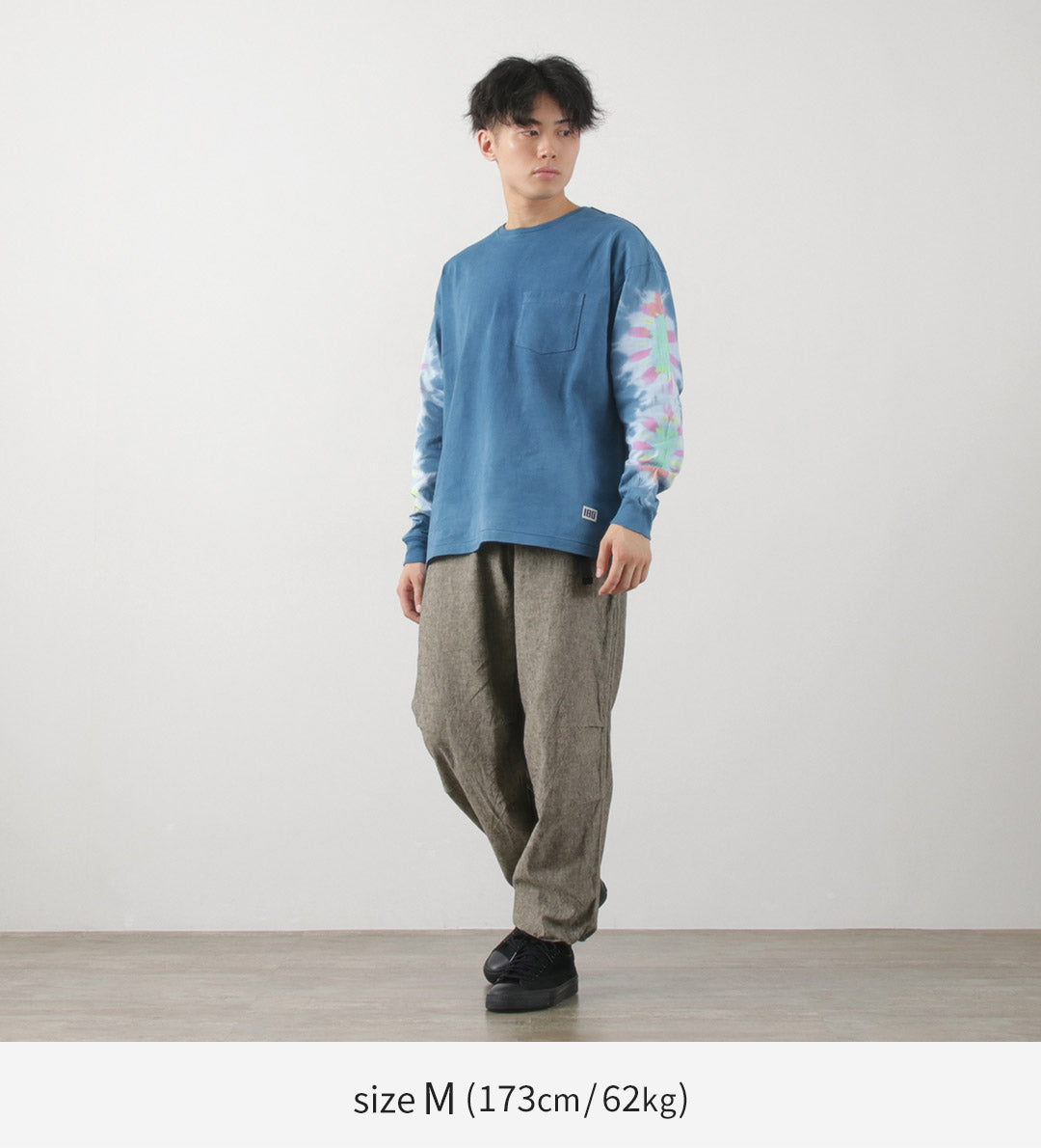 ILL ONE EIGHTY(イルワンエイティー) タイダイ ロングスリーブTシャツ