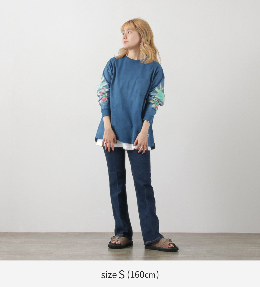 ILL ONE EIGHTY(イルワンエイティー) タイダイ ロングスリーブTシャツ