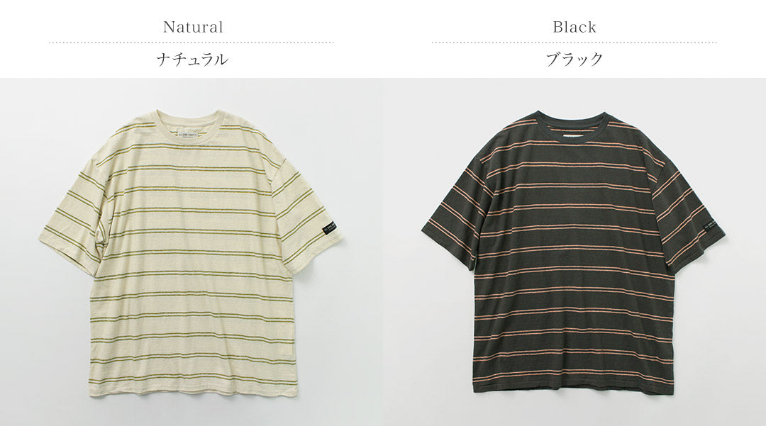 【30%OFF】ILL ONE EIGHTY(イルワンエイティー) レトロ ボーダーTシャツ