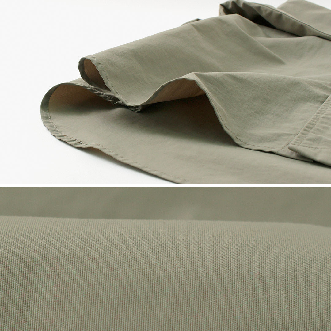 BURLAP OUTFITTER(バーラップアウトフィッター) 7分袖 バンドカラー シャツ