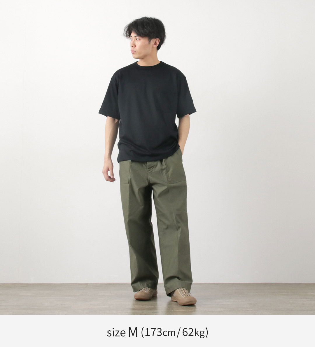 BURLAP OUTFITTER(バーラップアウトフィッター) ショートスリーブ メリノウール ポケットTシャツ
