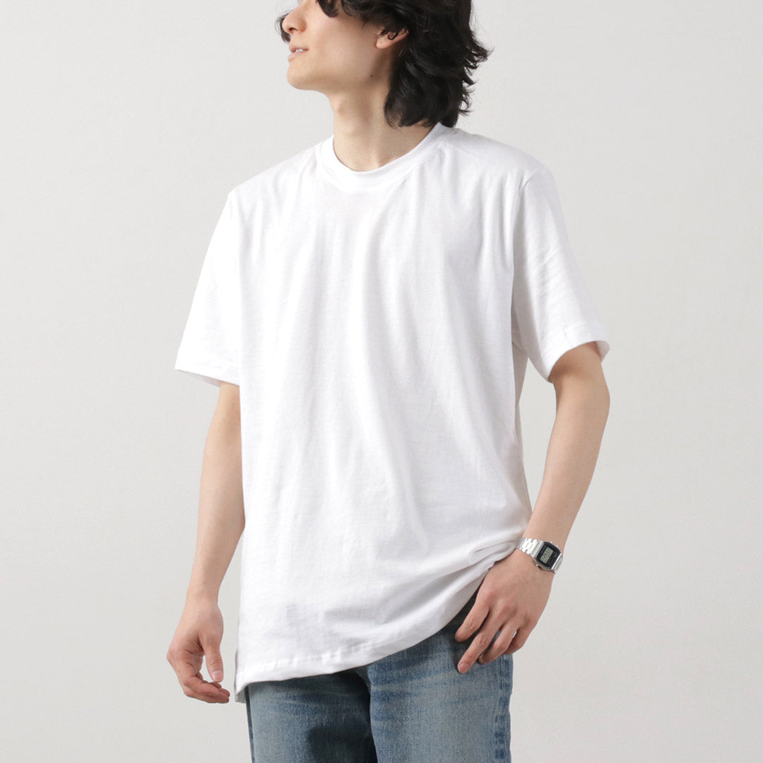 SCHIESSER(シーサー) アメリカン クルーネック 2パックTシャツ