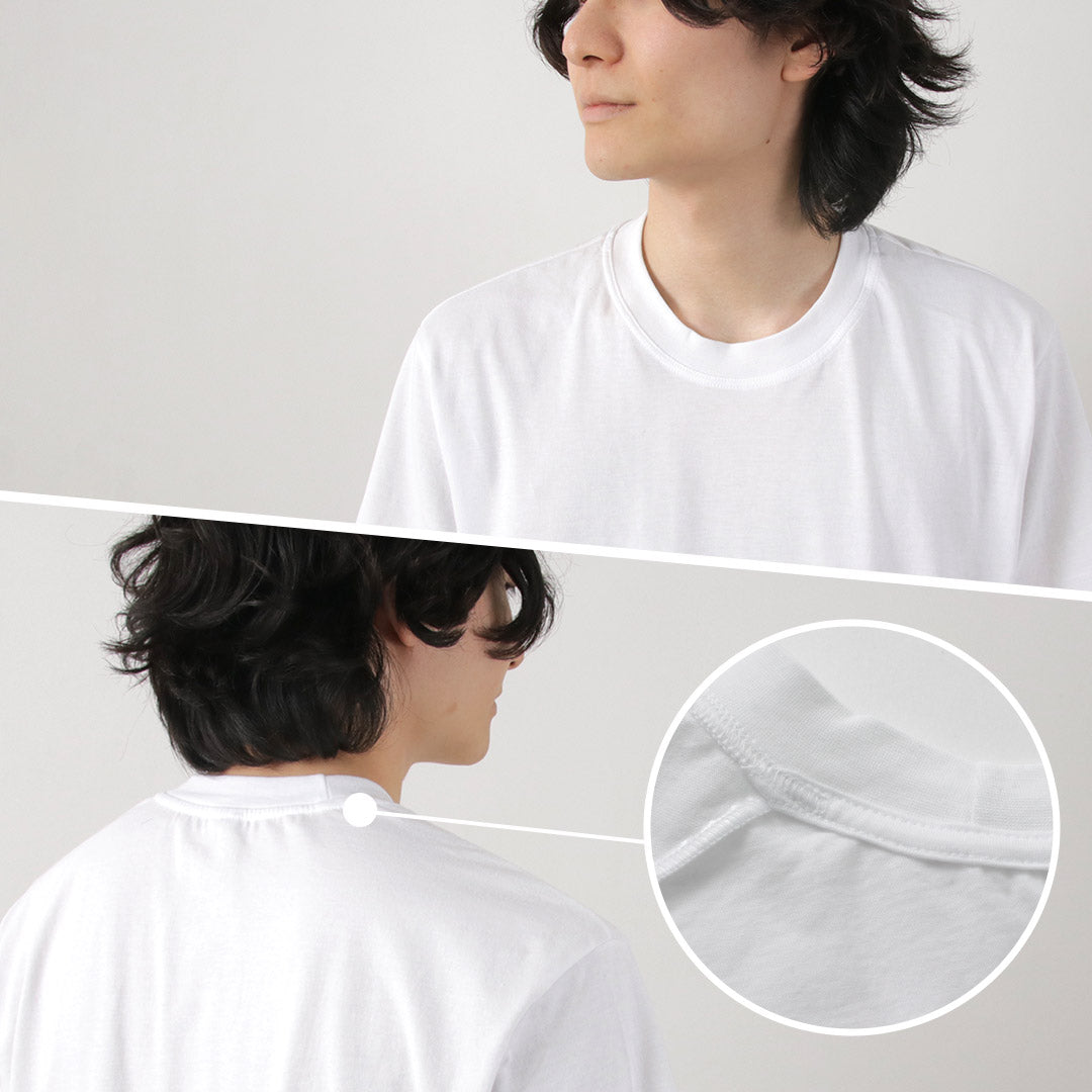 SCHIESSER(シーサー) アメリカン クルーネック 2パックTシャツ
