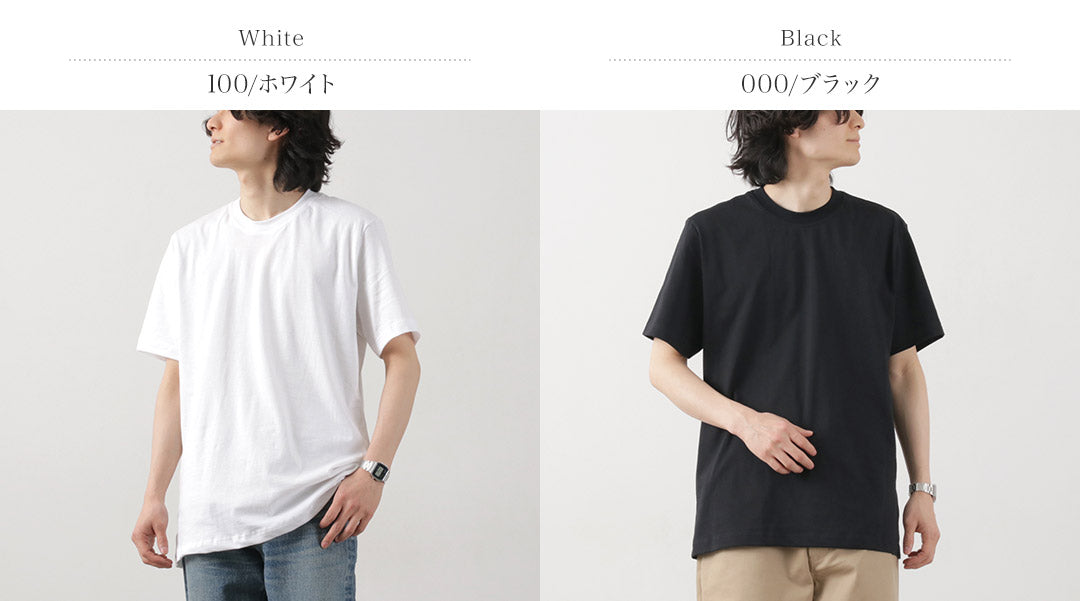 SCHIESSER(シーサー) アメリカン クルーネック 2パックTシャツ