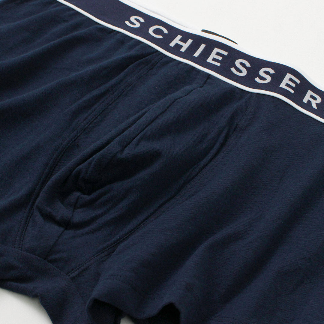 SCHIESSER(シーサー) ロゴ ボクサーパンツ