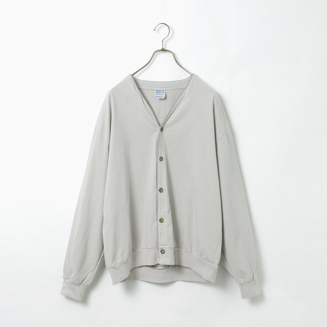 【30%OFF】WALLA WALLA SPORT(ワラワラスポーツ) ルーズ カーディガン