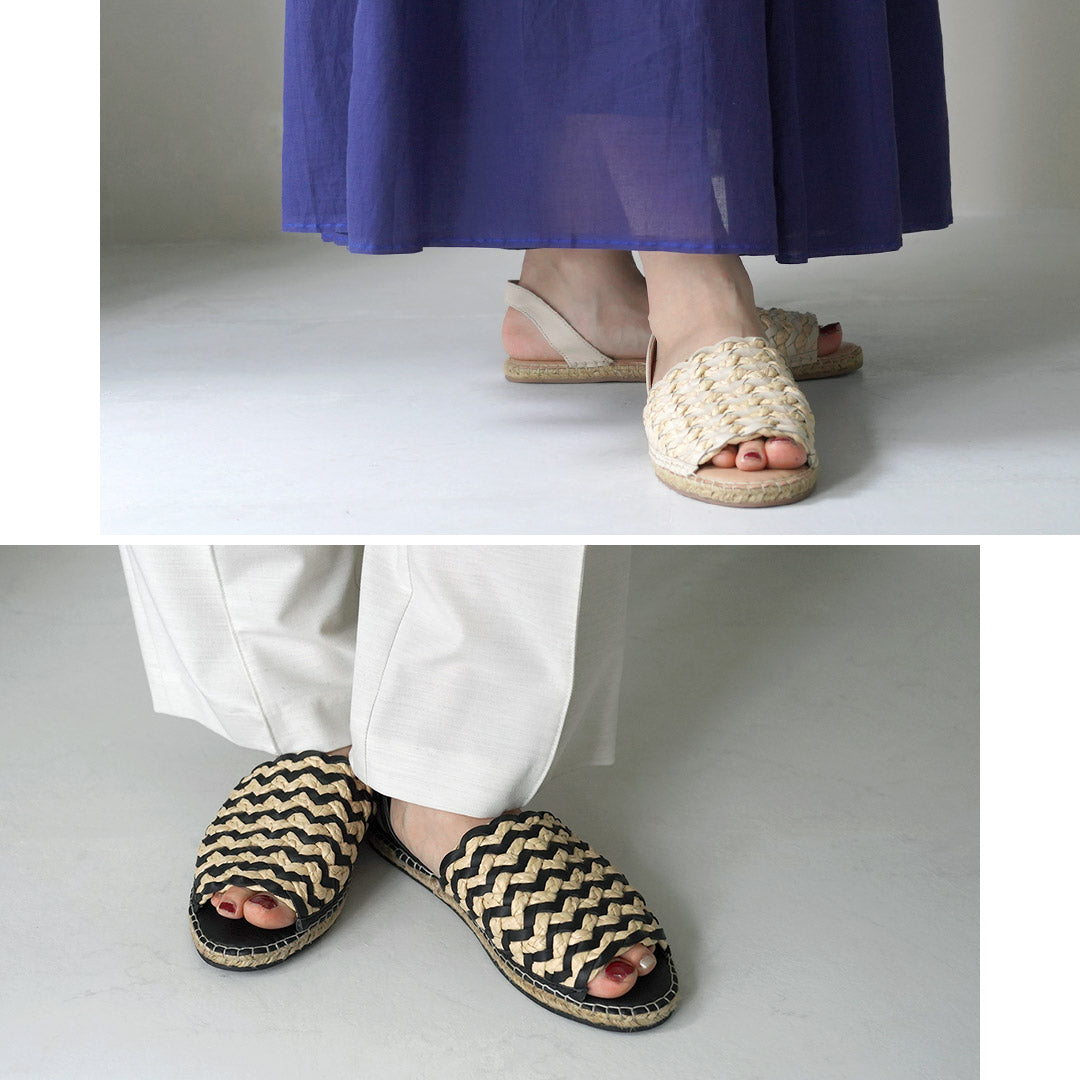 【30%OFF】D’LORDS(ディローズ) スリングバック エスパドリーユ