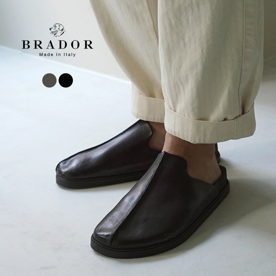【20%OFF】BRADOR(ブラドール) メンズ サボタイプ サンダル