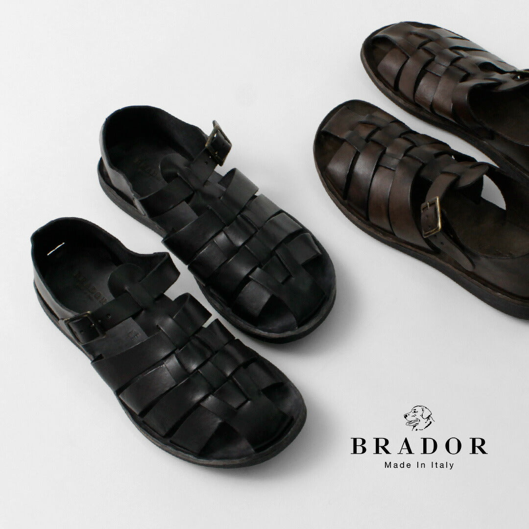 BRADOR(ブラドール) メンズ グルカサンダル