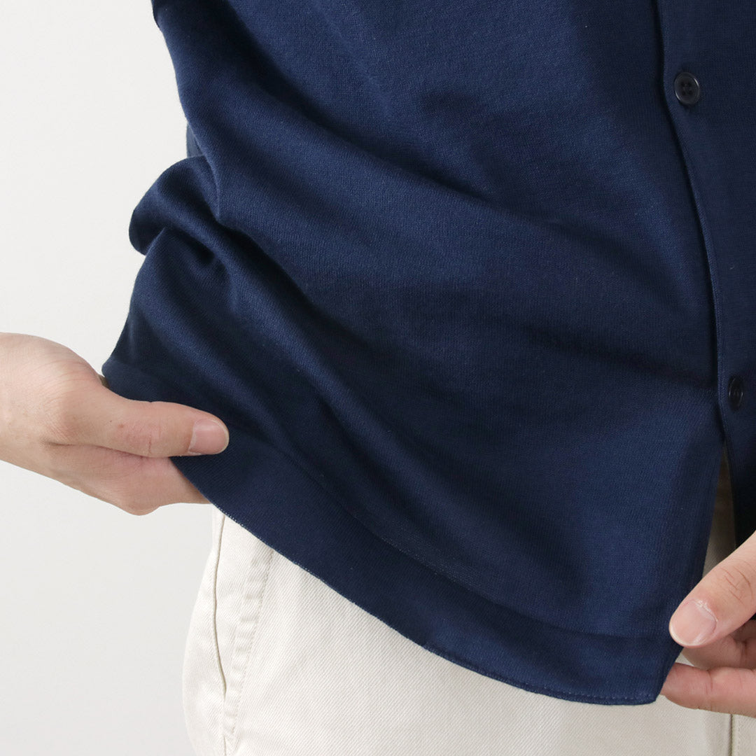 JOHN SMEDLEY(ジョンスメドレー) シーアイランドコットン 30ゲージ ニットシャツ