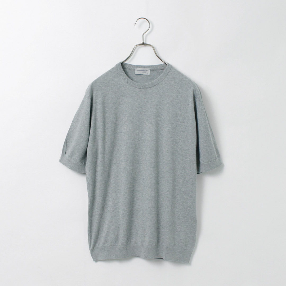 JOHN SMEDLEY(ジョンスメドレー) シーアイランドコットン 30ゲージ クルーネック ニット