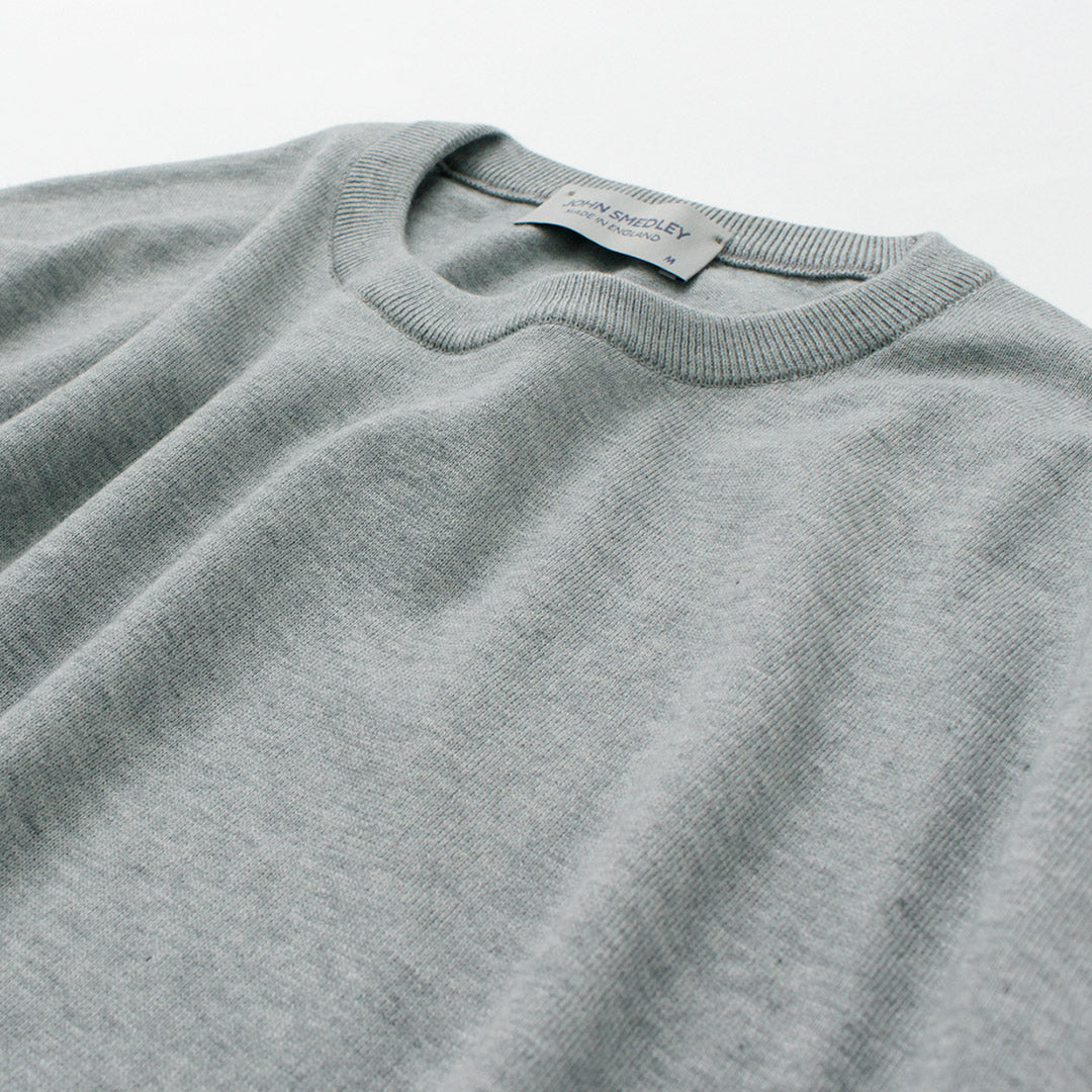 JOHN SMEDLEY(ジョンスメドレー) シーアイランドコットン 30ゲージ クルーネック ニット