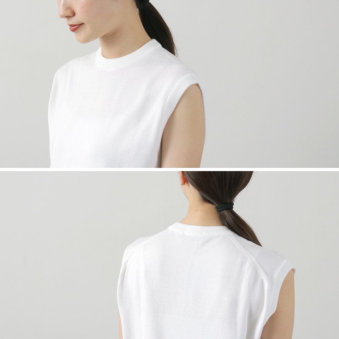 【50%OFF】JOHN SMEDLEY(ジョンスメドレー) シーアイランドコットン 24ゲージ ノースリーブ ニット