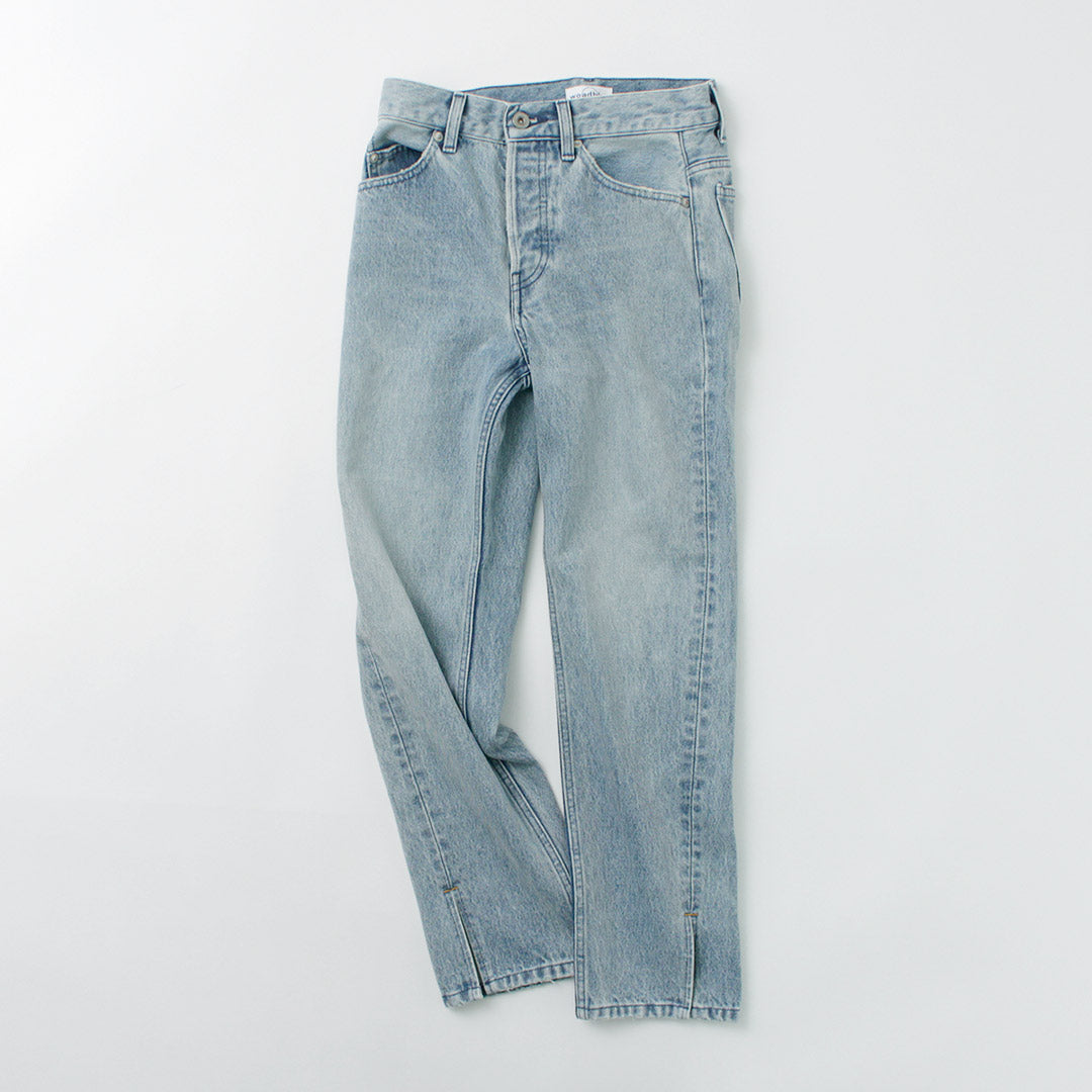 【50%OFF】WOADBLUE(ウォードブルー) 157 スリットストレートパンツ