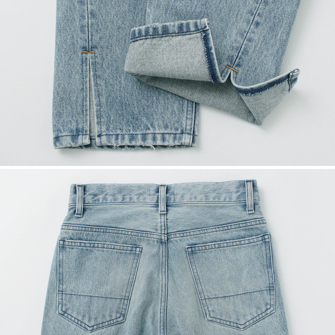 【50%OFF】WOADBLUE(ウォードブルー) 157 スリットストレートパンツ