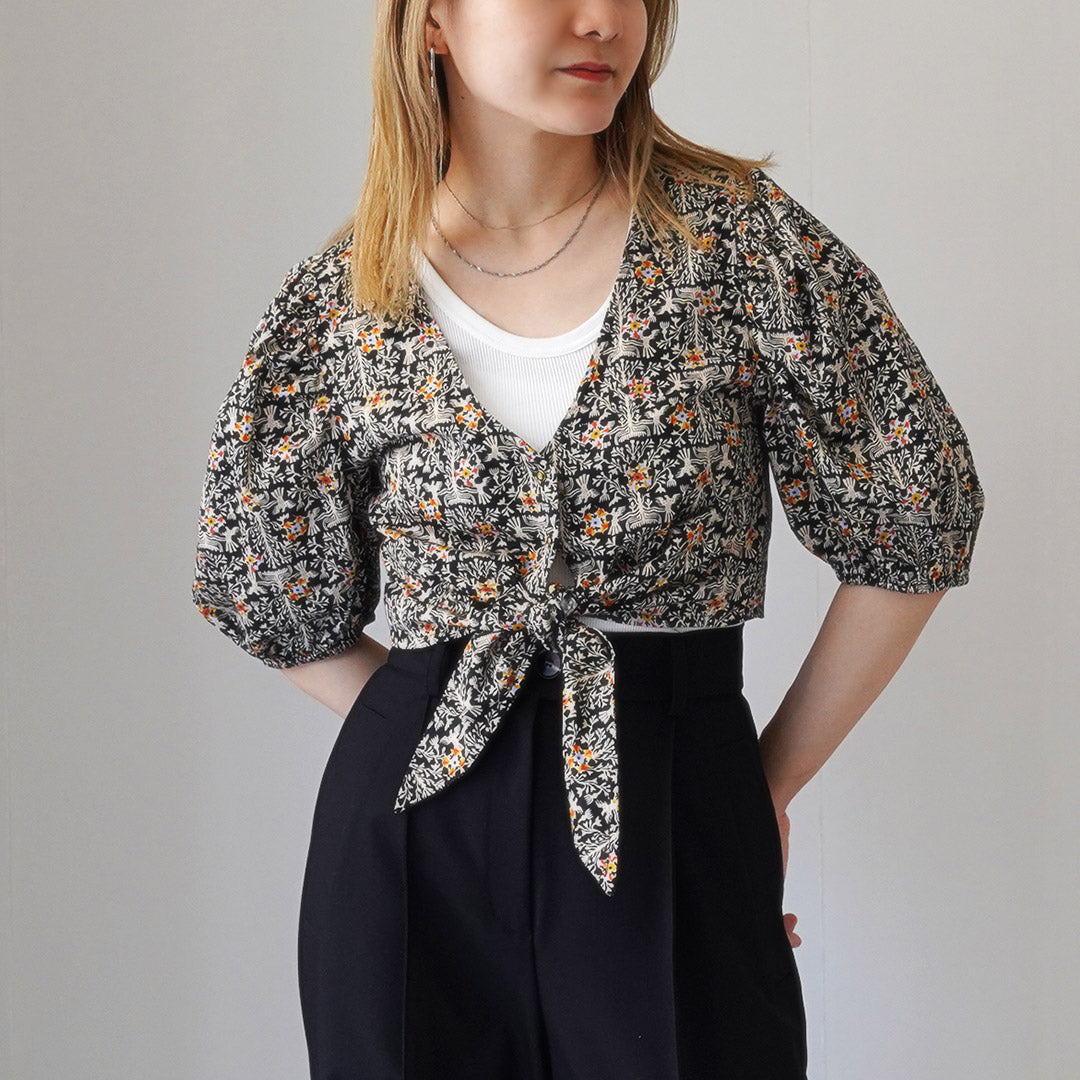 【50%OFF】SESSUN(セッスン) AUREA クロップドカーディガン