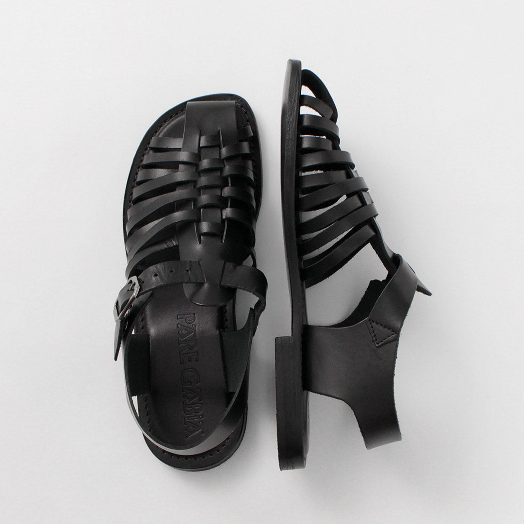 【50%OFF】PARE GABIA(パレ ガビア) ALBIZ グルカサンダル