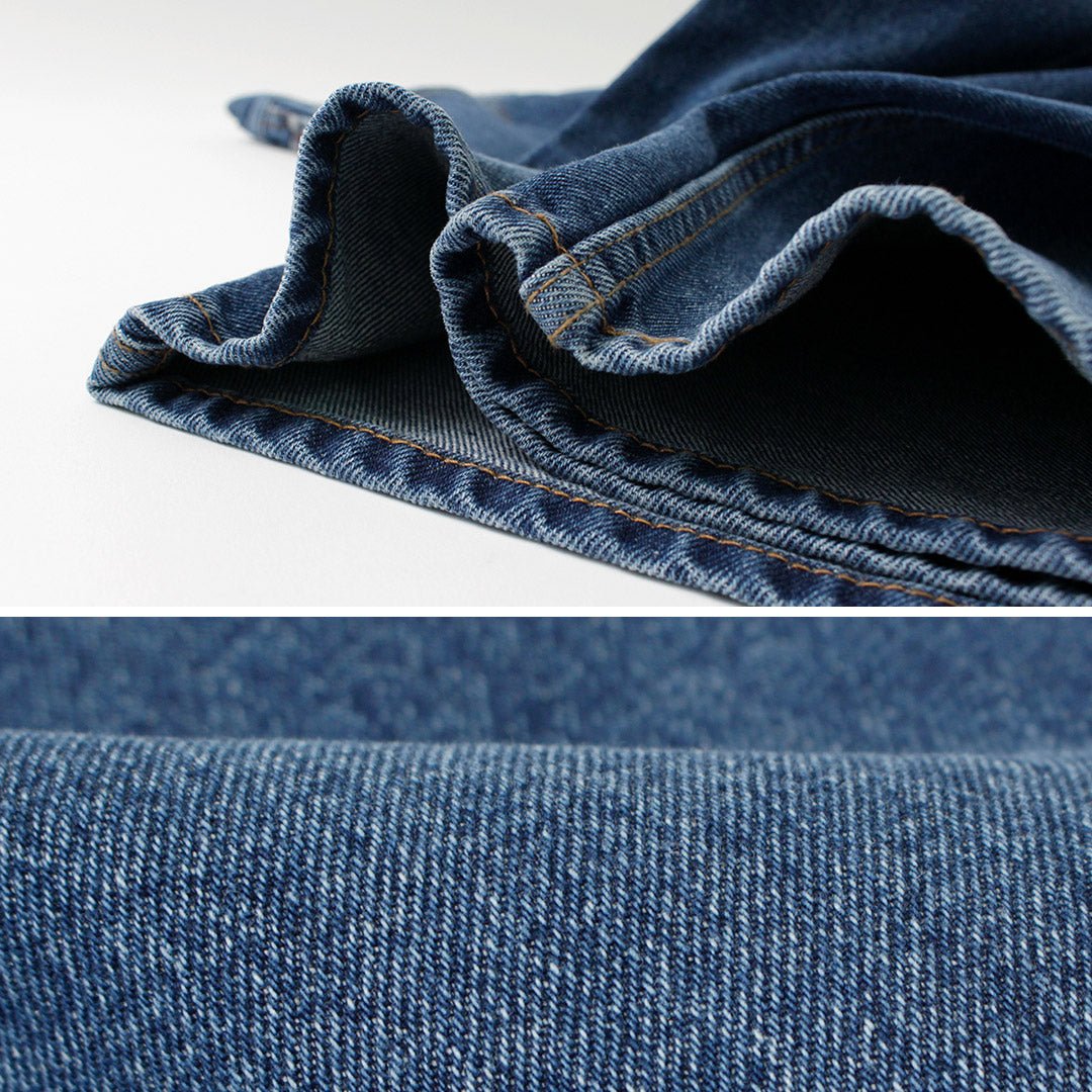 【50%OFF】FREEMANS SPORTING CLUB(フリーマンズ スポーティング クラブ) フランシス ブーツカット ジーンズ センタークリース