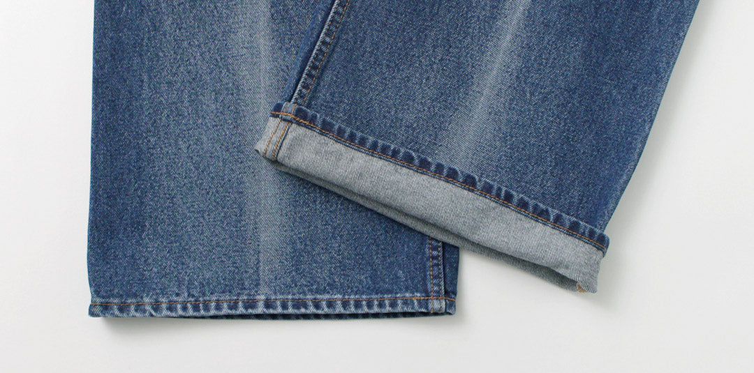 【50%OFF】FREEMANS SPORTING CLUB(フリーマンズ スポーティング クラブ) フランシス ブーツカット ジーンズ センタークリース