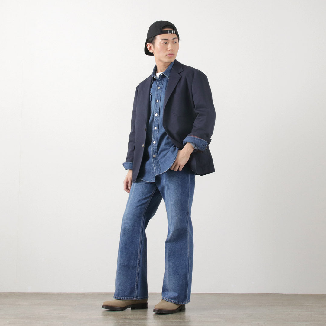 【50%OFF】FREEMANS SPORTING CLUB(フリーマンズ スポーティング クラブ) グレートジョーンズ デニムシャツ
