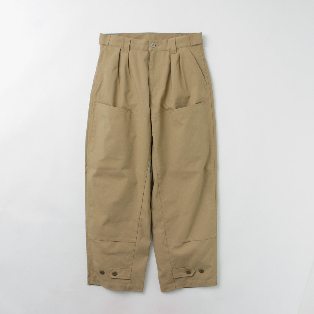【30%OFF】GARAGE GREEN WORKS(ガレージグリーンワークス) ダブルニー 6ポケット パンツ