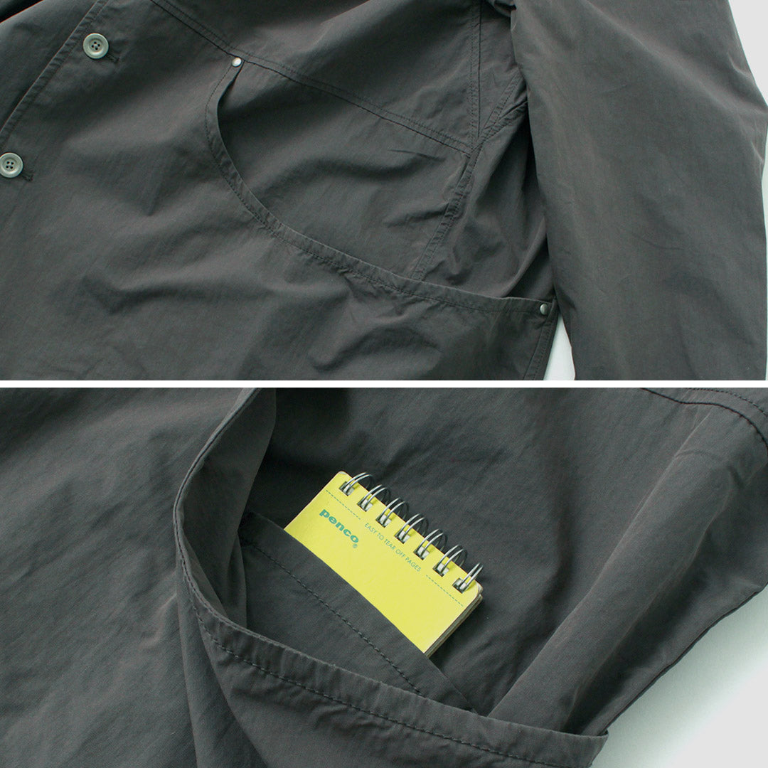 【30%OFF】GARAGE GREEN WORKS(ガレージグリーンワークス) フィールド コットンナイロン バフ ジャケット ダナーコラボ