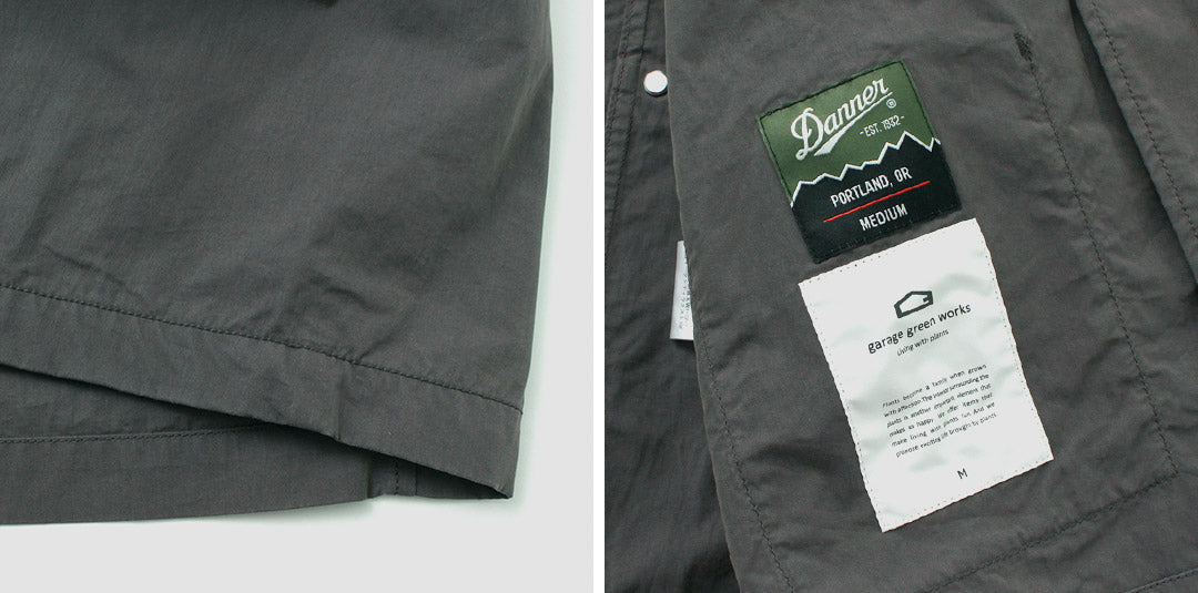 【30%OFF】GARAGE GREEN WORKS(ガレージグリーンワークス) フィールド コットンナイロン バフ ジャケット ダナーコラボ