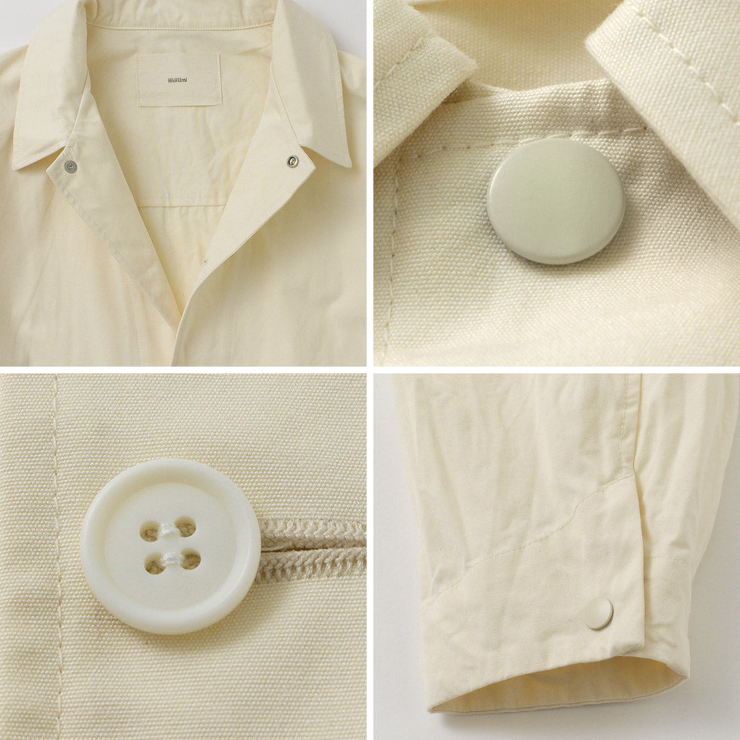 【20%OFF】MIDIUMI(ミディウミ) コットン カバーオール