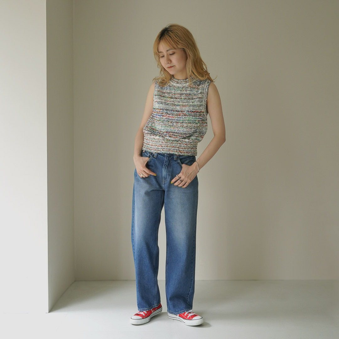 【30%OFF】RED CARD(レッドカード) Bird ワイドストレートデニム