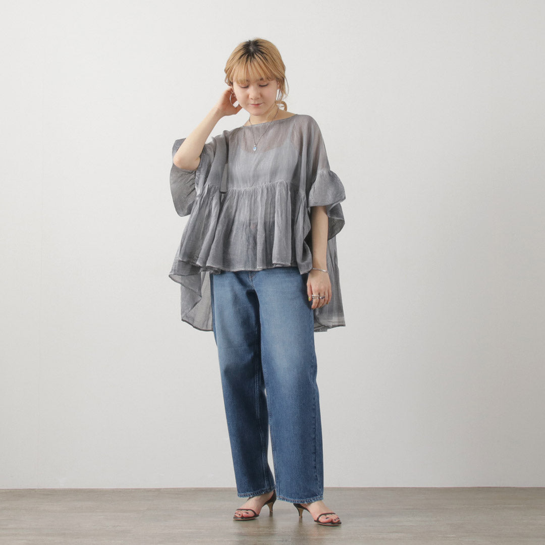 【30%OFF】RED CARD(レッドカード) Bird ワイドストレートデニム