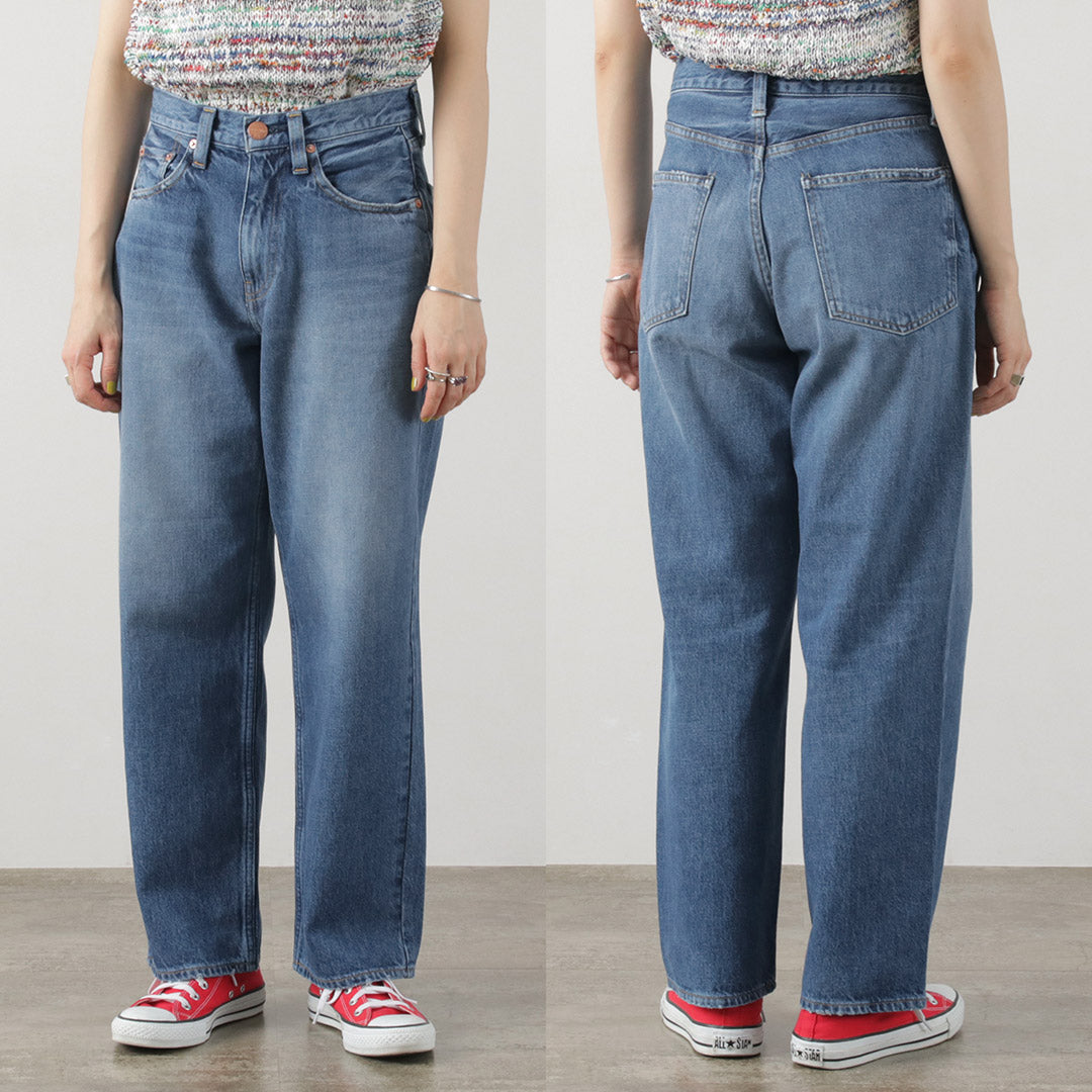 【30%OFF】RED CARD(レッドカード) Bird ワイドストレートデニム