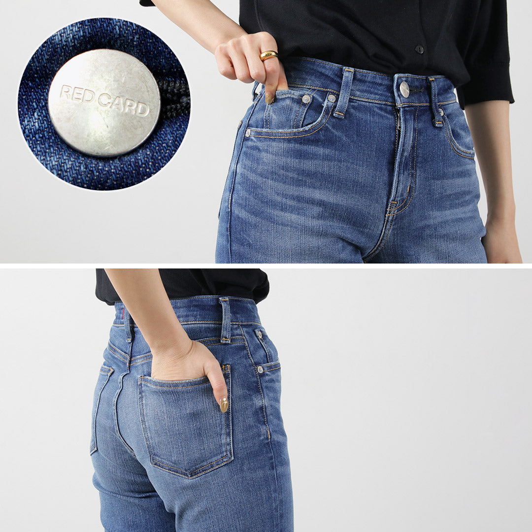RED CARD(レッドカード) Anniversary Casual テーパードデニム