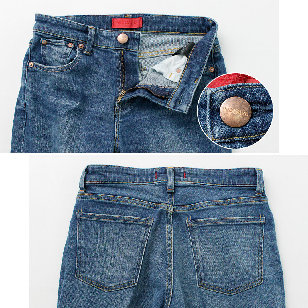 【20%OFF】RED CARD(レッドカード) Marmalade Ankle フレアデニム