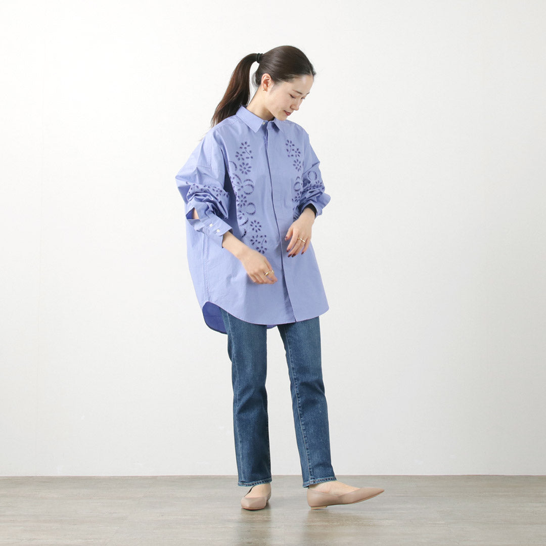 RED CARD(レッドカード) Kaia ミッドライズ ストレートデニム